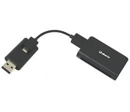 LECTOR DE TARJETAS USB 2.0 OTG DOBLE CONEXION 14014