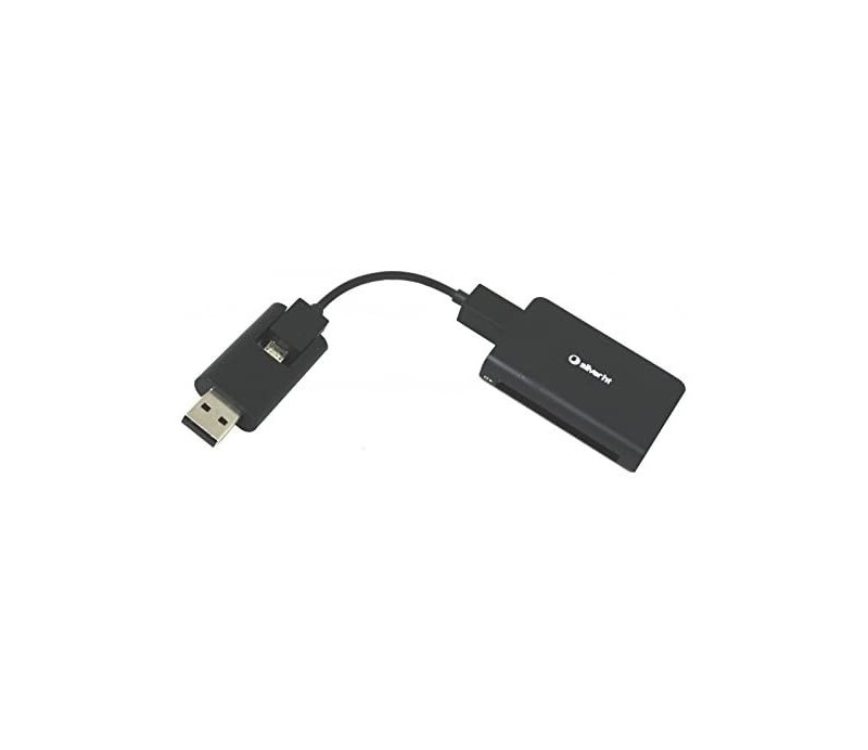 Lector de Tarjetas USB 2.0 OTG Doble Conexion SilverHT 14014