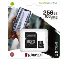 Memoria MicroSD Kingston Canvas Select Plus 256GB