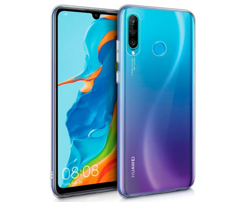 Funda Cool Silicona Huawei P30 Lite (Transparente)
