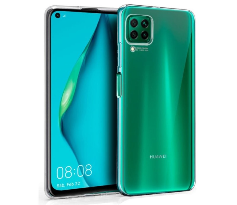 Funda Cool Silicona Huawei P40 Lite (Transparente)