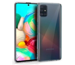 Funda Cool Silicona Samsung A71 A715 (Transparente)