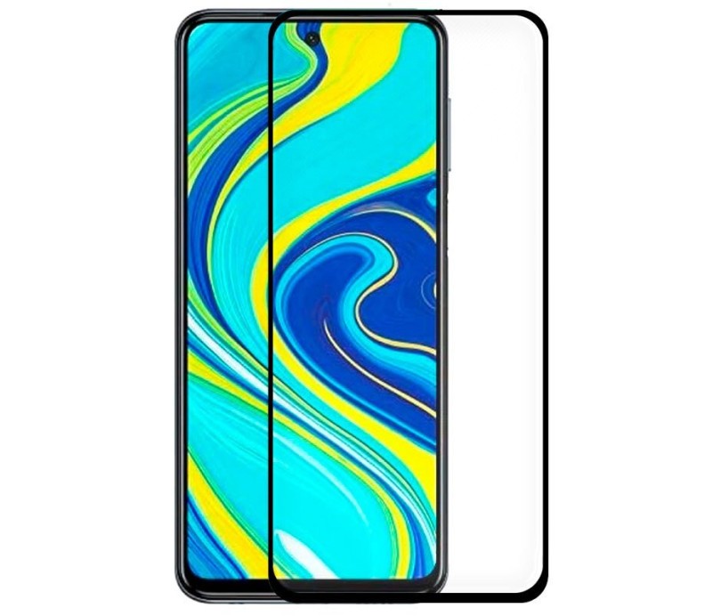 Protector Pantalla Cristal Templado Cool XIAOMI REDMI NOTE 9S / NOTE 9 PRO (Full 3D Negro)