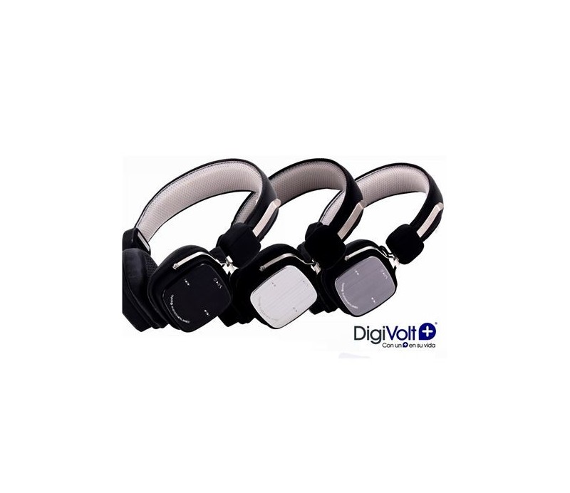 Auriculares Bluetooth Digivolt HP-655 - Plata