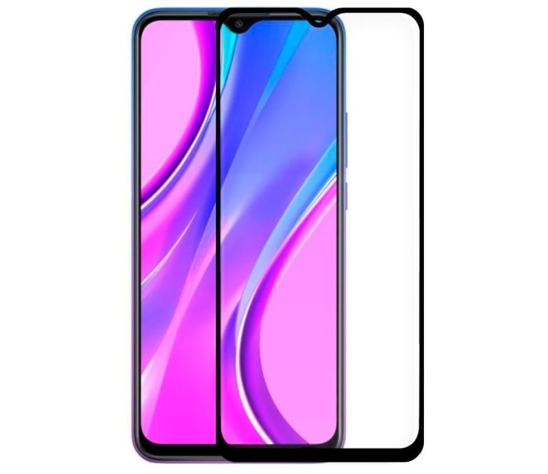 Protector Pantalla Cristal Templado Cool XIAOMI REDMI 9 (Full 3D Negro)