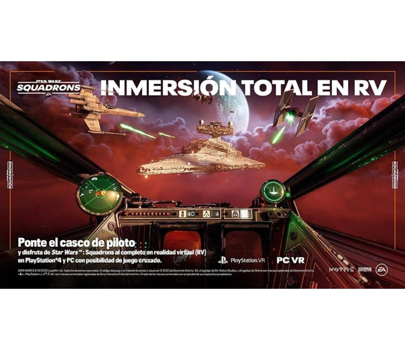 Jeu PlayStation 4 - Star Wars Squadrons - Neuf Sous Blister - Version France