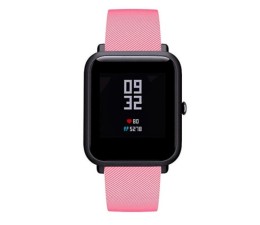 Correa Cool Universal 20mm para Xiaomi Amazfit Bip / GTS / Bip Lite Oslo Goma Rosa