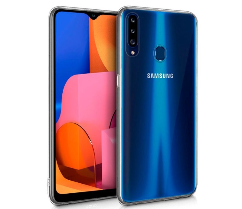 Funda Cool Silicona Samsung A207 Galaxy A20s (Transparente)