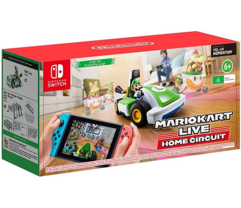 Juego Switch Nintendo Mario Kart Live Home Circuit - Edicion Luigi