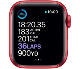 Smartwatch Apple Watch Series 6 40mm GPS + Celular M06R3TY/A - Product Red - Rojo (EXPOSICION)