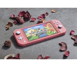 Consola Nintendo Switch Lite Coral + Animal Crossing: New Horizons
