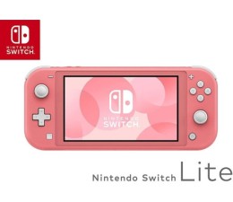 Consola Nintendo Switch Lite Coral + Animal Crossing: New Horizons