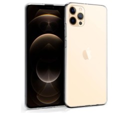 Funda Cool Silicona Apple Iphone 12 Pro Max (Transparente)