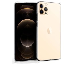 Funda Cool Silicona para Apple Iphone 12 Pro Max (Transparente)