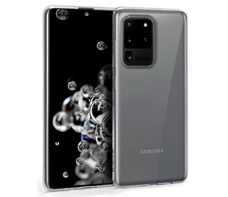 Funda Cool Silicona Samsung G988 Galaxy S20 Ultra 5G (Transparente)