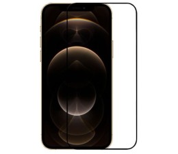 Protector Cristal Templado Cool Apple iPhone 12 Pro Max (Full 3D Negro)