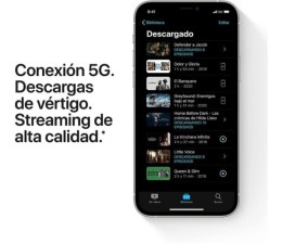 Smartphone Apple iPhone 12 Pro Max 128GB - Plata (EXPOSICION)