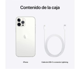 Smartphone Apple iPhone 12 Pro Max 128GB - Plata (EXPOSICION)