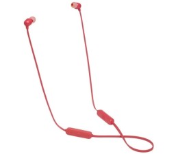 Auriculares Bluetooth JBL In-Ear Tune 115BT - Rojo Coral