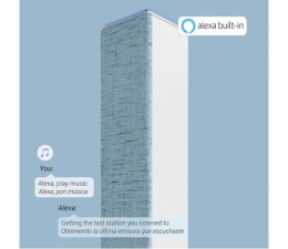 Torre de Sonido Altavoz Smart Speaker 7 Tower Alexa