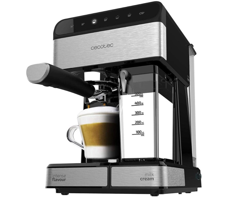 Cafetera Cecotec Semi-Automática Power Instant-ccino 20 Touch Serie Nera