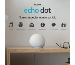 Altavoz Inteligente Amazon Echo Dot 4º Generacion Blanco
