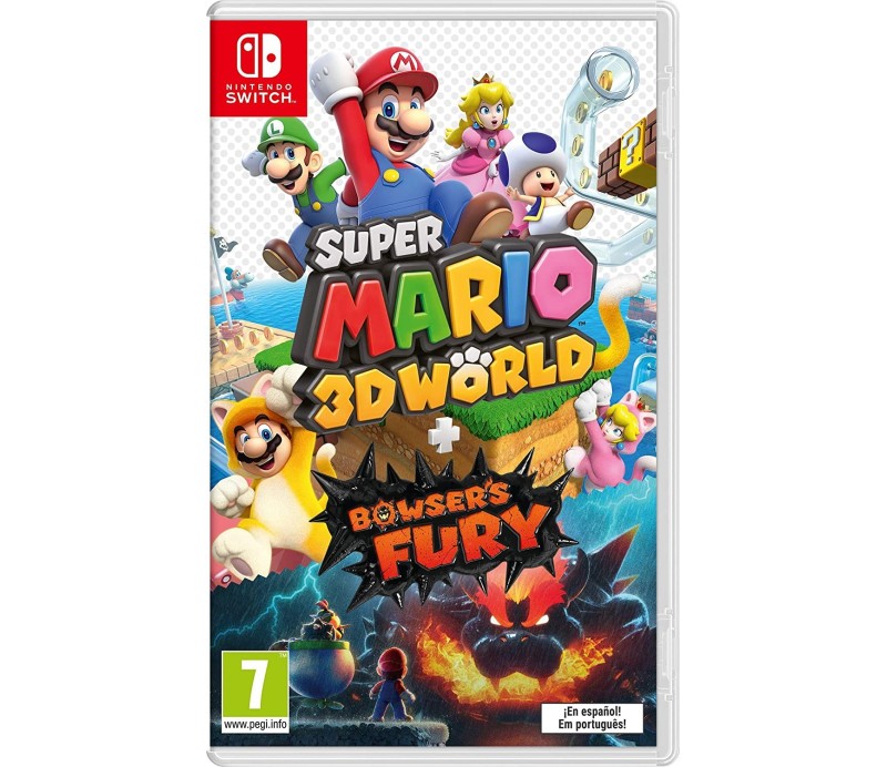 Juego Switch Nintendo Super Mario 3D World + Bowser's Fury