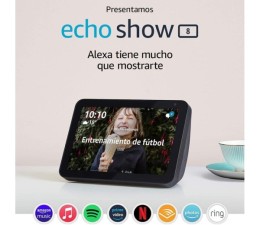 Echo Show 8 (1ª Gen) Altavoz Inteligente con Pantalla 8" - Antracita