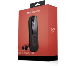 Reproductor MP3 8GB Clip Bluetooth Energy Sistem 426492 - Coral