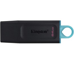Pendrive Memoria USB 3.2 Kingston DataTraveler Exodia 64GB - Turquesa