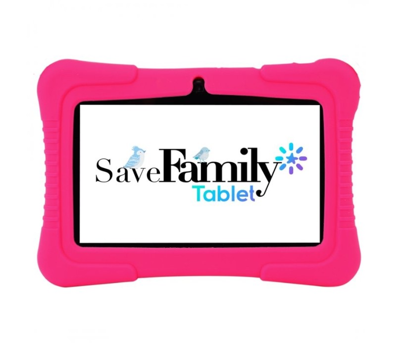 Tablet Savefamily 7" KIDS Wifi para niños - Rosa