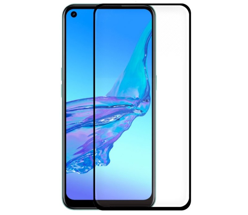 Protector Pantalla Cristal Templado Cool Oppo A53 / A53s (FULL 3D Negro)