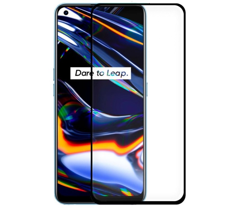 Protector Pantalla Cristal Templado Cool Realme 7 Pro (FULL 3D Negro)