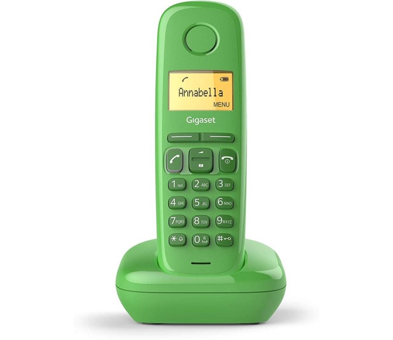 Telefono Fijo Gigaset Inalambrico A170 - Verde