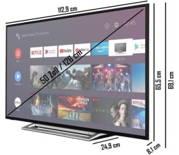 Televisor Toshiba 50UA3A63DG 50" UHD 4K Android TV