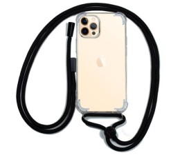 Funda Cool Apple iPhone 12 Pro Max - Cordón Negro