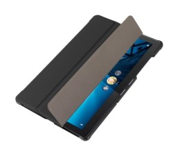 Funda Cool Lenovo Tab M10 10.1" (TB-X505F / TB-X605F) Polipiel Liso - Negro