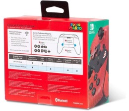 Mando Nintendo Switch Inalambrico - Mario Silhoutte - Rojo