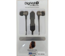 Auriculares Bluetooth Digivolt BT-1626-1627 - Negro/Plata