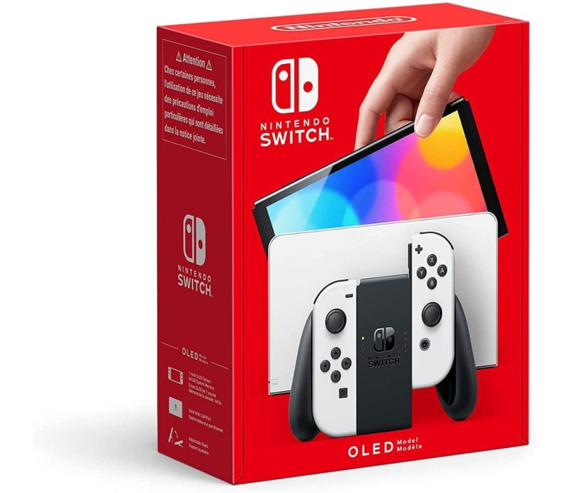 Consola Nintendo Switch OLED 2021 - Joy-Cons Blanco