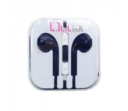 Auriculares con Micro L-LINK Jack 3.5 LL-AM-101-N - Negro