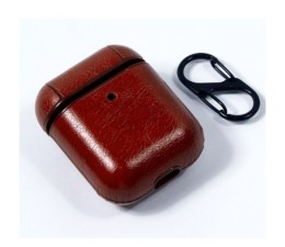 Funda Cool Soft Silicona Apple Airpods V2 - Leather Marron