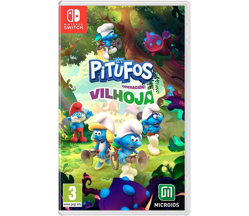 Juego Switch Los Pitufos: Operacion Vilhoja Ed. Pitufisima