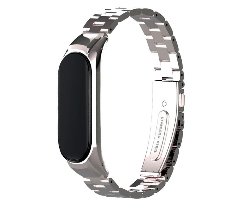 Correa Cool para Xiaomi Mi Band 5 / 6 - Steel Plata