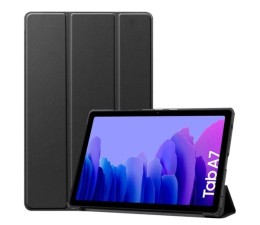 Funda Cool para Samsung Galaxy Tab A7 T500 / T505 Polipiel Liso Negro 10.4"