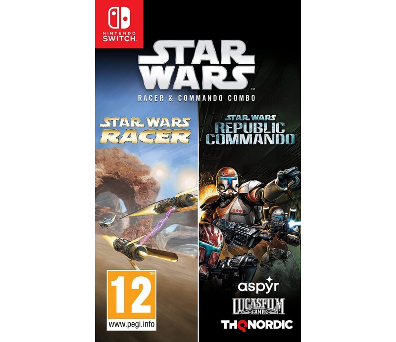 Juego Switch Star Wars Racer & Commando Combo