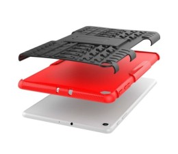 Funda Cool Samsung Galaxy Tab A7 T500 / T505 Hard Case 10.4" - Negro y Rojo