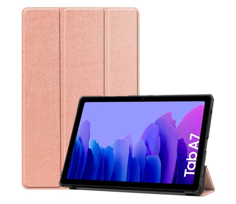 Funda Cool Samsung Galaxy Tab A7 T500 / T505 Polipiel Liso Oro Rosa 10.4"