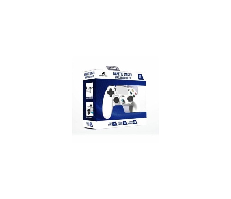 Mando PS4 Freaks & Geeks Bluetooth Inalambrico - Blanco
