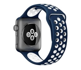 Correa Cool Apple Watch Series 1/2/3/4/5/6/7/SE (38/40mm) - Sport Azul